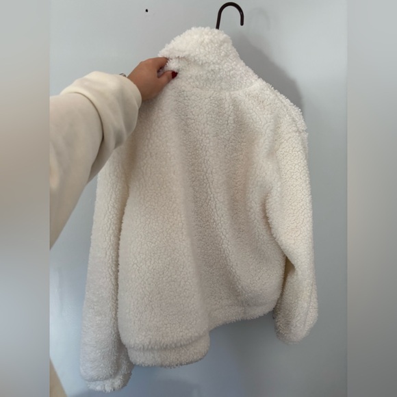 White Furry Jacket - Picture 2 of 2